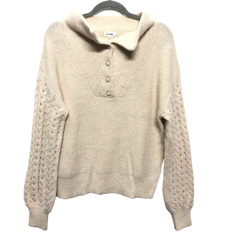 Sweater By Clothes Mentor In Beige, Size: S