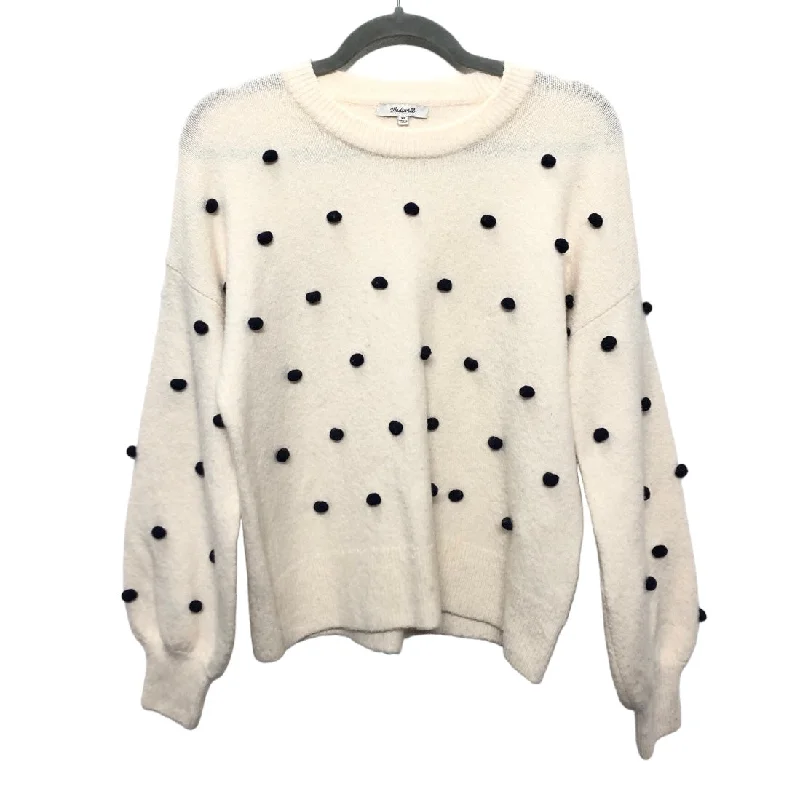 Sweater By Madewell In Blue & Cream, Size: Xs