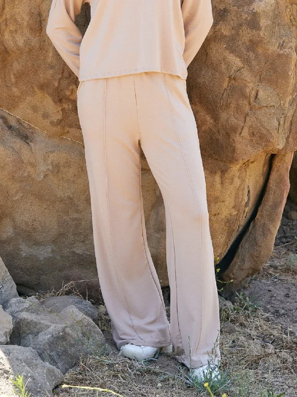 Angela Modal Terry Wide Leg Pant