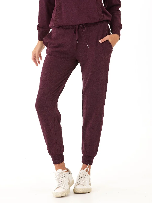 Connie Feather Fleece Jogger