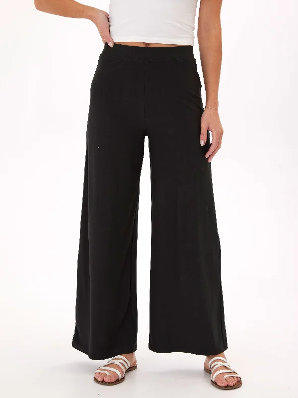 Kennedy Luxe Jersey Wide Leg Pant