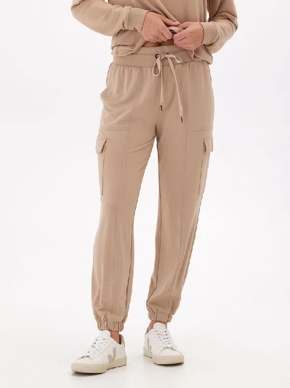 Margot Modal Terry Cargo Jogger