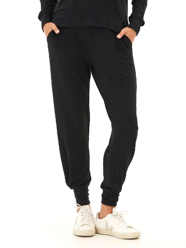 Zarina Modal Terry Tulip-Hem Jogger